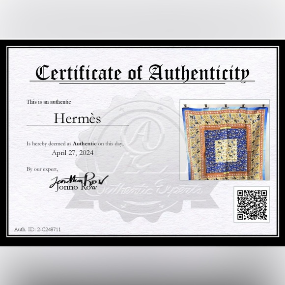 🔹 Hermès Silk scarf  CHASSE EN INDE - Picture 16 of 16